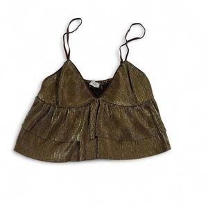 Dress Forum Gold Shimmer Camisole